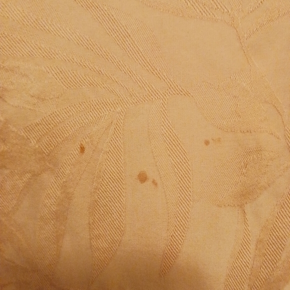 Caribbean Joe Woman Blouse Top Short Sleeve Size 1X Peach - Picture 5 of 8